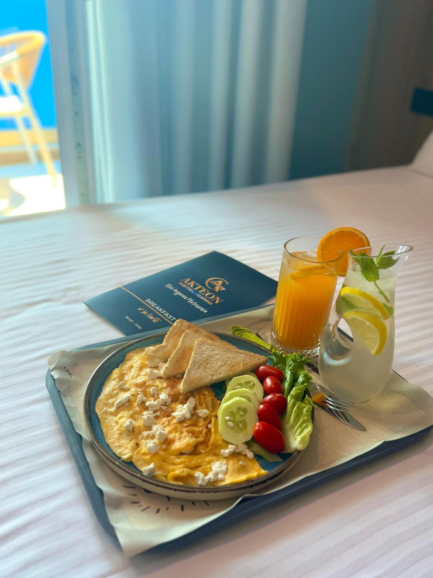 Akteon Girni Hotel Paralía Екстериор снимка
